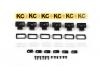 RC4WD KC HiLiTES Rectangle Lights with Covers RC4WD
