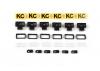 RC4WD KC HiLiTES Rectangle Lights with Covers RC4WD