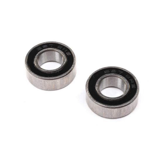 7 x 14 x 5mm Ball Bearing - Rubber Sealed (2)