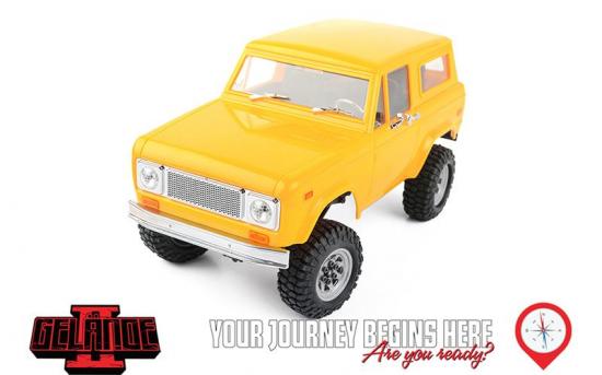 RC4WD 1:18 Gelande II - Black Hawk Hard Body Set - RTR
