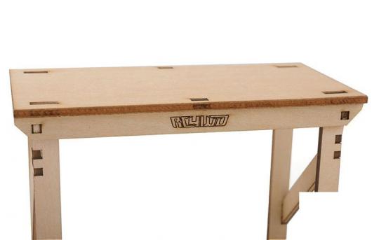 RC4WD 1:10 Wood Garage Shelves and Work Bench Set RC4WD