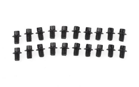 RC4WD Miniature Scale Hex Bolts (M1.6 x 2mm) (Black) RC4WD