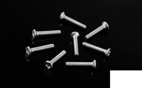RC4WD Phillips Flat Head Screws M1 x 6mm (Silver) RC4WD