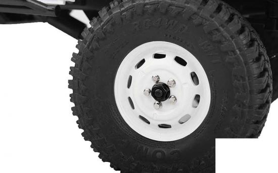 RC4WD M4 Low Profile Flanged Lock Nut (Black) RC4WD