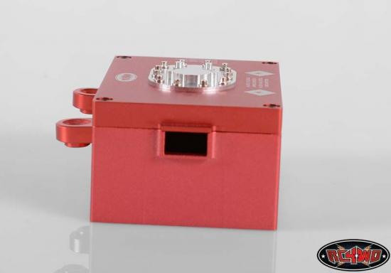 RC4WD Billet Aluminium Fuel Cell Radio Box (Red)