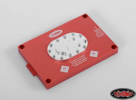 RC4WD Billet Aluminium Fuel Cell Radio Box (Red)