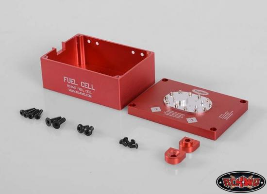 RC4WD Billet Aluminium Fuel Cell Radio Box (Red)