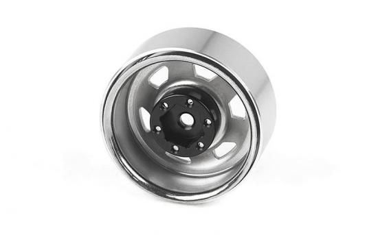RC4WD Stamped Steel 1.7 Beadlock SR5 Wheels (Chrome) RC4WD