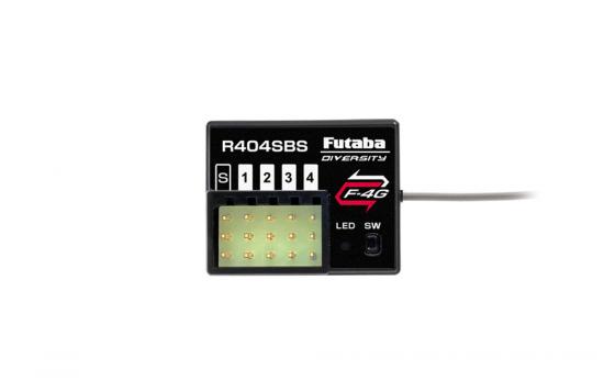 Futaba R404SBS F-4G 4 Channel S.BUS2 Telemetry Receiver