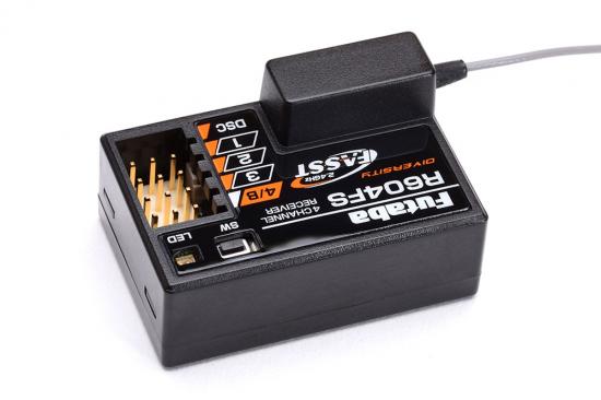 Futaba R604FS FASST 4 Channel Surface Receiver