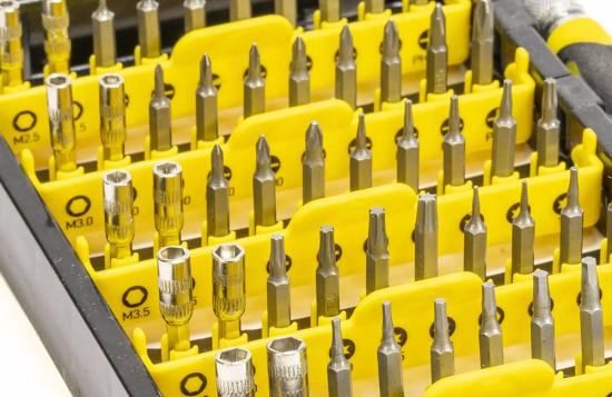 Rolson 51pc Screwdriver Precision Bit Set