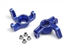 Aluminium Steering Spindle Set (Blue/Left/Right)