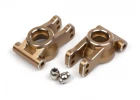 Aluminium Rear Hub Set (Gold/2pcs)