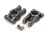 Aluminium Rear Hub Set (Grey/2pcs)