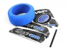 MTX-201 Transmitter Wheel Foam & Decals (Blue)