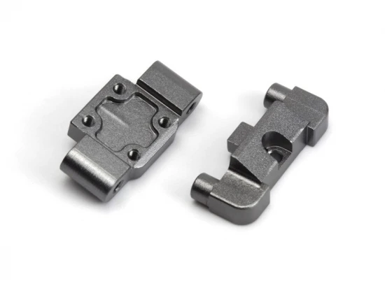 Aluminium Front Pivot Block Set (Grey)