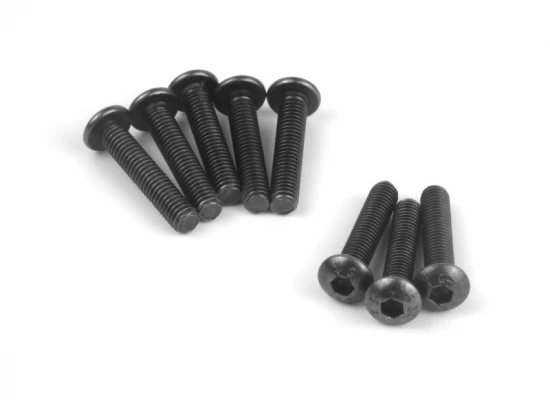 Button Head Screw M3x15mm (Hex/Socket/8pcs)
