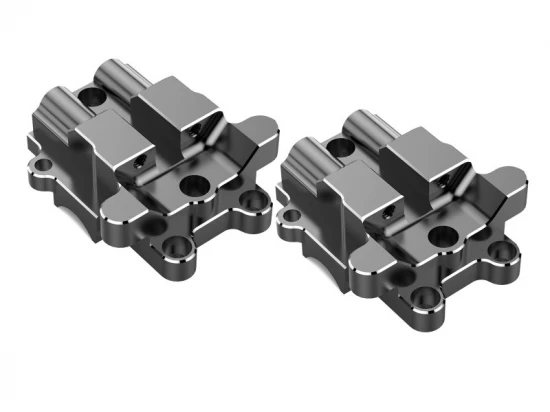 Metal Differential Housing (2pcs/Grey)