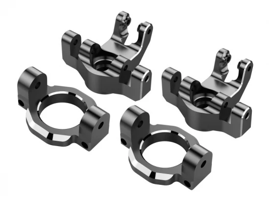Metal Upright Set (4pcs/Front/Grey)
