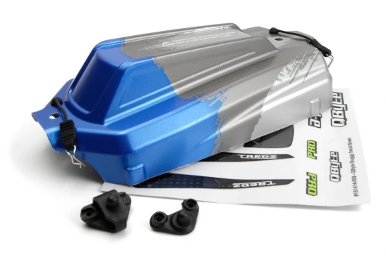 QByte XB 1:12 Buggy Printed Body - Blue