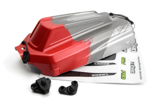 QByte XB 1:12 Buggy Printed Body - Red