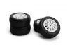 Sidepin SC Wheel/Tyre Set (White/Front/Rear)
