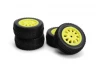 Sidepin SC Wheel/Tyre Set (Yellow/Front/Rear)