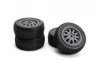 Sidepin SC Wheel/Tyre Set (Grey/Front/Rear)