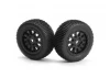Sidepin SC Wheel/Tyre Set (Black/Front/Rear)