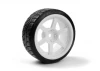 Falken Azenis Drft Tire/HRE C106 Wheel White 4pcs
