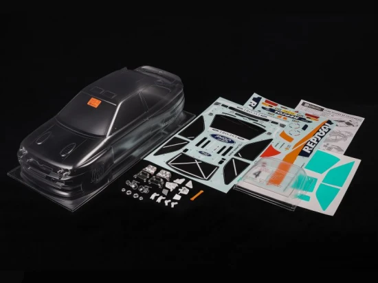 HPI Ford Escort RS Cosworth Clear Body (300mm Width)