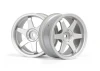 TE37 Wheel 26mm Matte Chrome (3mm Offset)