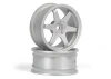 TE37 Wheel 26mm Matte Chrome (3mm Offset)