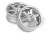 TE37 Wheel 26mm Matte Chrome (3mm Offset)