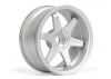 TE37 Wheel 26mm Matte Chrome (6mm Offset)