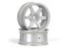 TE37 Wheel 26mm Matte Chrome (6mm Offset)