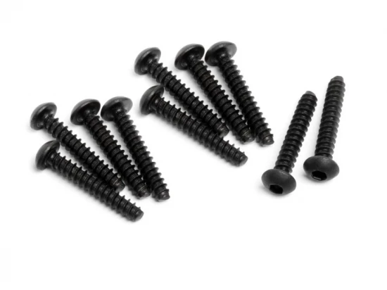 HPI Tp. Button Head Screw M3X20mm (Hex Socket/10Pcs)