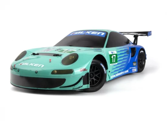 Porsche 911 GT3 RSR Falken Painted Body (206mm/210mm)