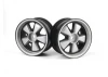 HPI Porsche Carrera RSR (1973) Wheels 26mm - 3mm Offset (2)