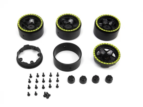 CL-5 Beadlock Wheel 1.2in (Green/4pcs)