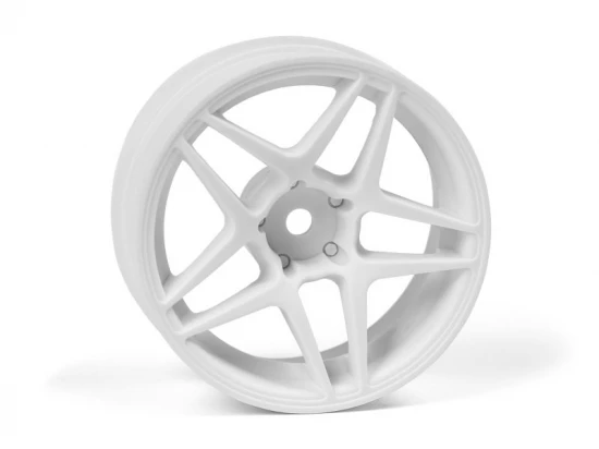 HPI Kansei Astro Wheels White 3mm Offset 26mm (2)