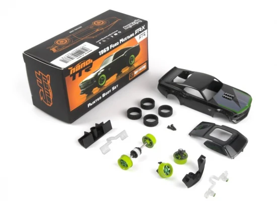 HPI Nano TTR 1969 Ford Mustang RTR-X Painted Body Set