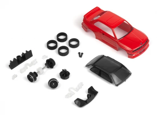 nano-TTR 1989 BMW M3 E30 Ravaglia - Red - Painted Body Set