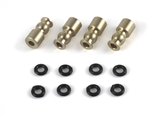 Pivot Ball 4.5x9.5mm (Brass/4pcs)