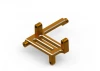 Aluminium Shift Servo Mount (Orange)