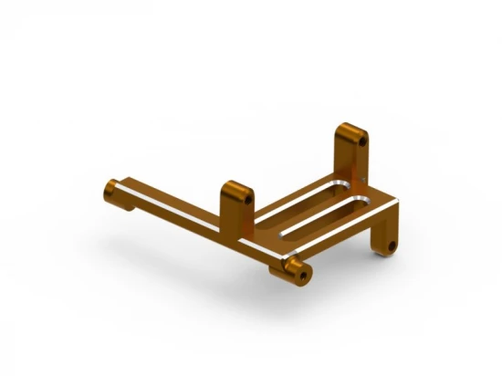 Aluminium Shift Servo Mount (Orange)