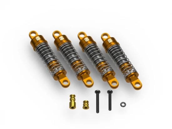 Aluminium Oil-Filled Shock Set (Assembled/4pcs)