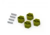 7mm Hex Hub Set (Brass/4pcs) ** CLEARANCE **