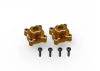 Aluminium Rear Hub Set (Orange/2pcs)