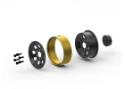 HPI CS-8 Steel Beadlock Wheels - Black - 1.2in (4)